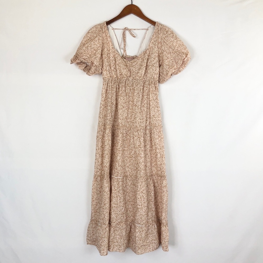 Show Me Your Mumu‎ Odette Midi Dress Ditsy Daisy Size S Tiered